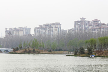 富力又一城 海河故道公園