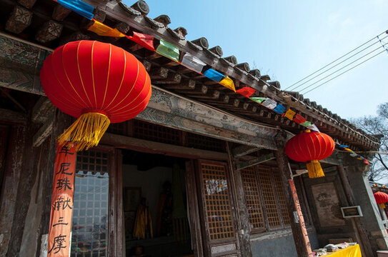 北京房山常樂(lè)寺 大佛殿