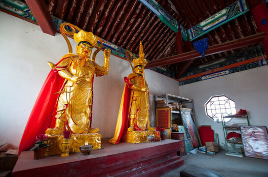 北京房山常樂寺 天王殿四大天王