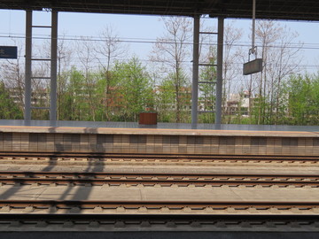 火車站臺(tái)