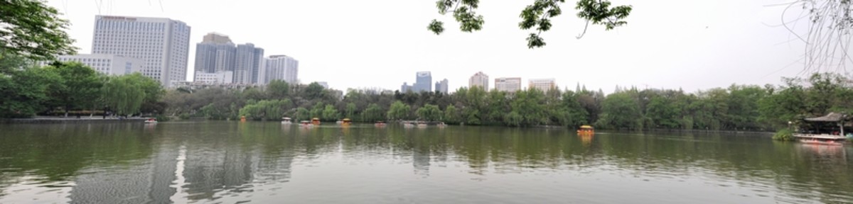包河公園全景