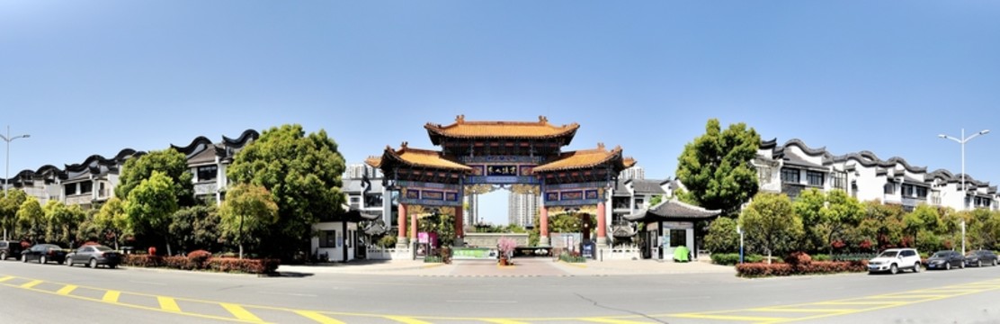 徽派建筑大門(mén)