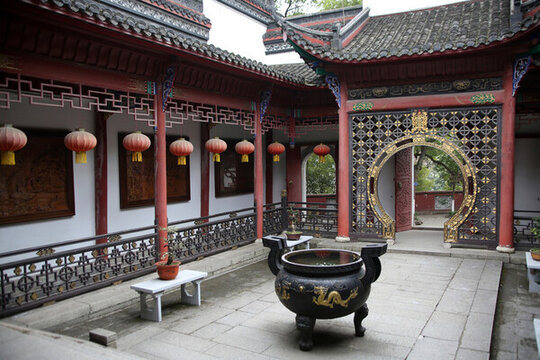 晴川閣 禹王廟