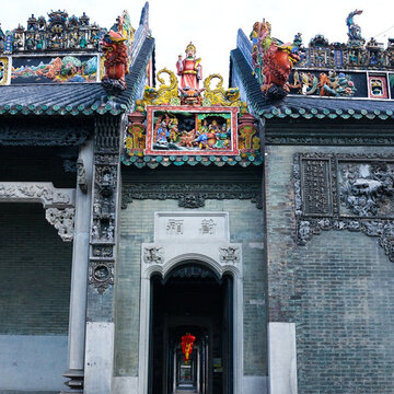 雕刻 嶺南建筑 陳家祠