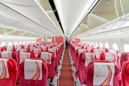 飛機(jī)機(jī)艙客機(jī)內(nèi)景