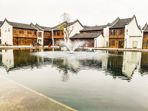 中式建筑 夢想小鎮(zhèn)