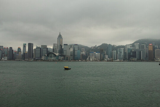 香港中環(huán)維多利亞港