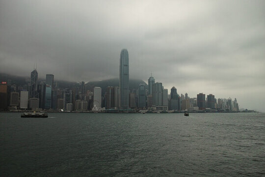 香港中環(huán)維多利亞港