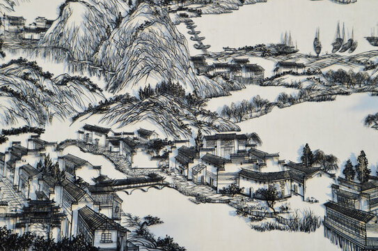 鳩茲古鎮(zhèn) 蕪湖鐵畫(huà)
