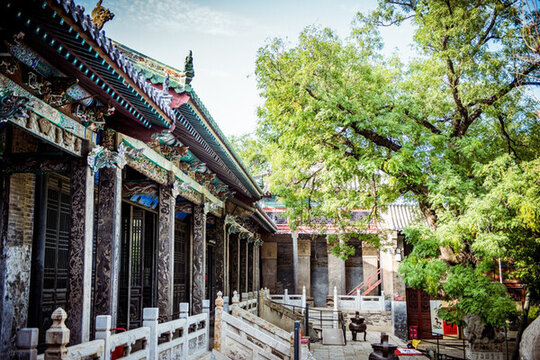 聊城山陜會(huì)館內(nèi)景