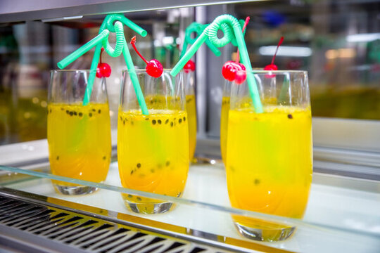 自助餐飲品區(qū)