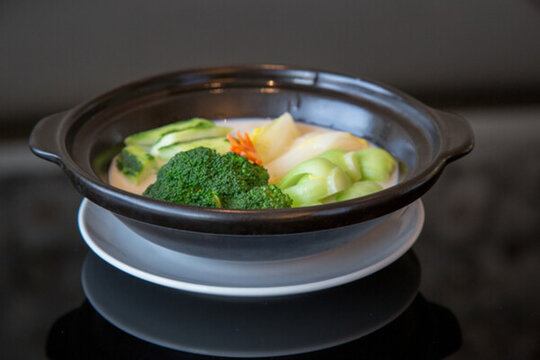 豆湯蔬菜煲