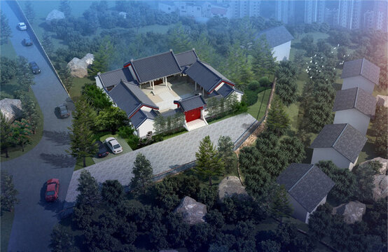 四合院 中式四合院