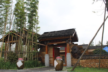 中式大門