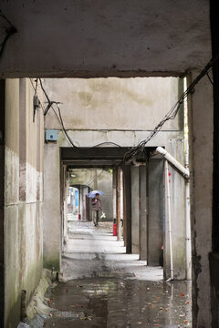 蘆墟 跨街樓