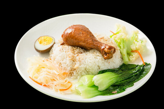 雞腿套餐