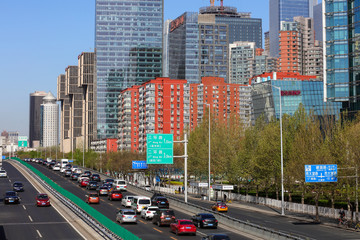 北京CBD 北京街景 北京