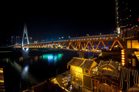 重慶洪崖洞夜景