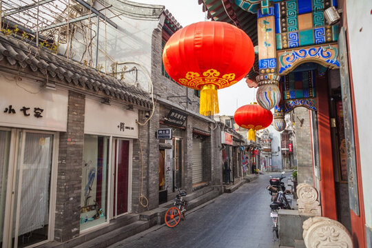 北京煙袋斜街街景
