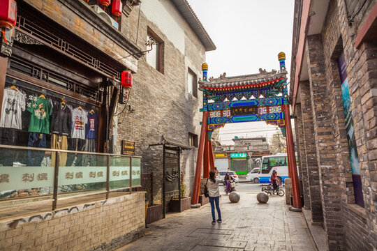 北京煙袋斜街牌坊