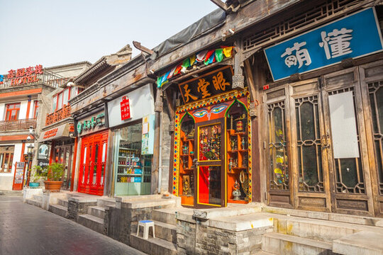 北京煙袋斜街街景