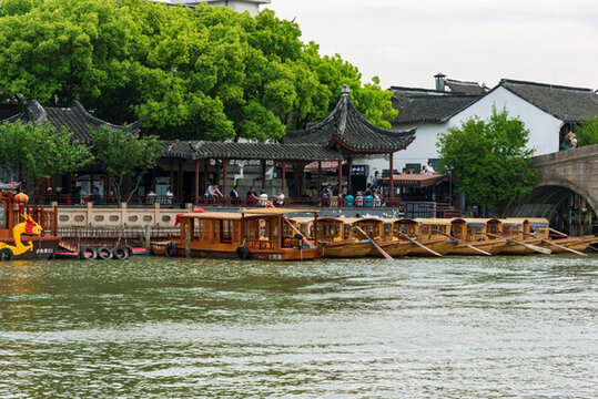 朱家角 水景碼頭