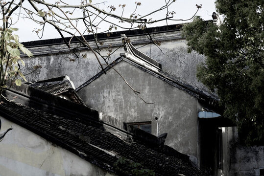 朱家角 古建筑屋頂