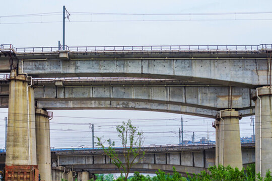 長江大橋橋梁 大橋建筑