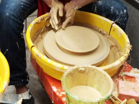 制作陶器 手工陶器 藝術(shù) 工藝