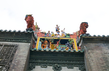 嶺南建筑 陳家祠 雕刻