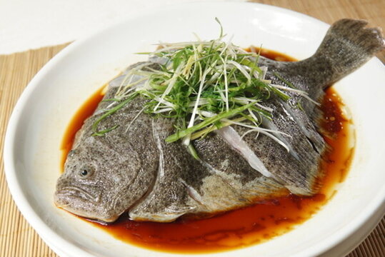 清蒸多寶魚