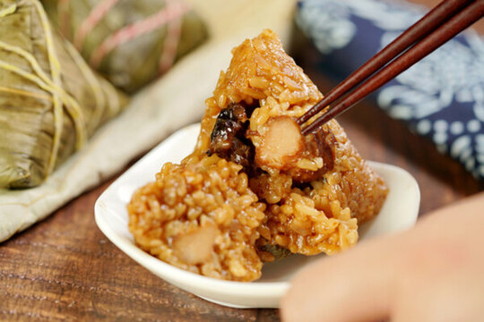 香菇雞肉粽3