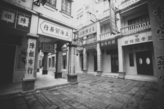 老廣州老香港老上海民國街景