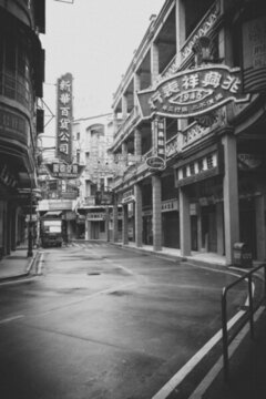 老廣州老香港老上海民國街景