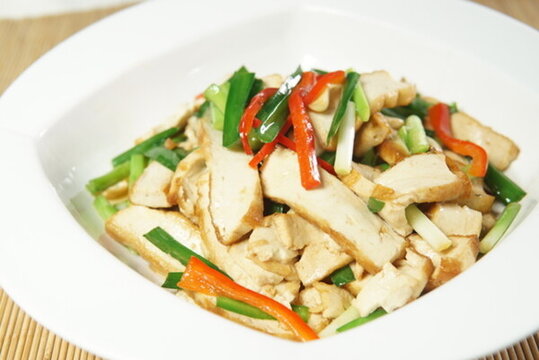 鹽干豆腐