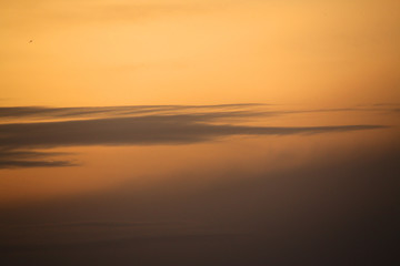 天空 云彩 晚霞 太陽
