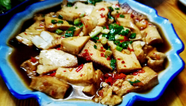 炒豆腐 農(nóng)家菜