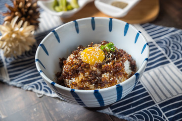 和牛香蔥拌飯