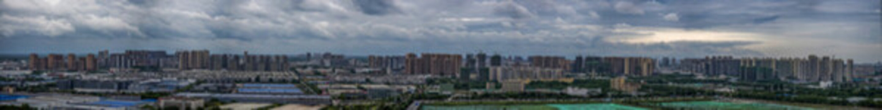 成都溫江全景圖