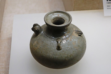 青釉雞頭壺 西晉