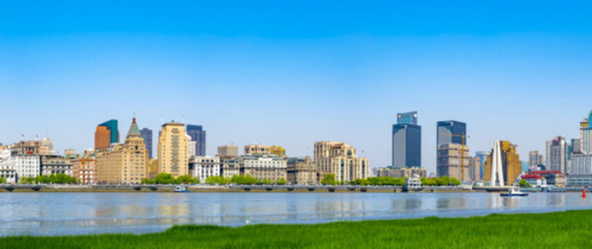 上海外灘全景大畫幅