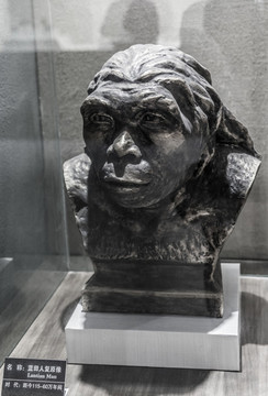藍(lán)田人復(fù)原像