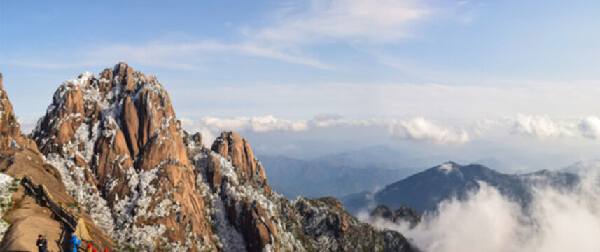 黃山雪景