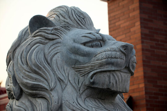 雕塑 獅子 石頭獅子 石獅子
