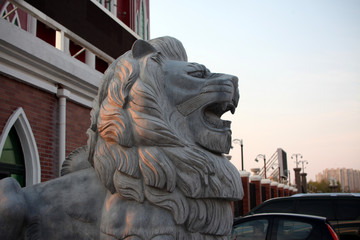 雕塑 獅子 石頭獅子