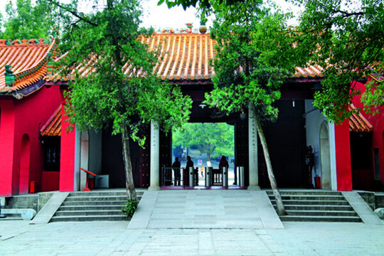 南岳大廟景區(qū)北門(mén)