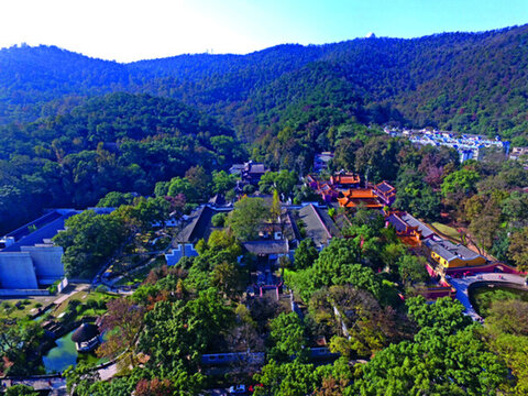 航拍長沙岳麓書院