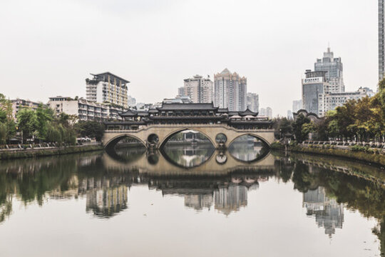 成都錦江安順廊橋