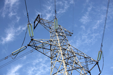 供电 高压线 电塔 能源