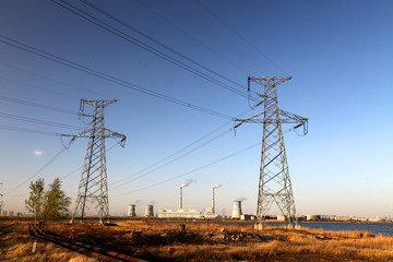 供電 高壓線 電塔 能源